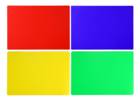 Накладка на стол для лепки формат А4 330мкр тонированный пластик МИКС 677136