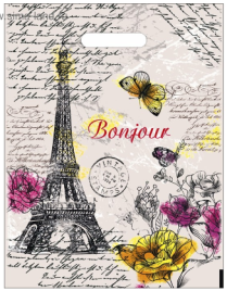 Пакет "Елисейские поля", полиэтиленовый с вырубной ручкой, 30х40 см, 35 мкм   3312687