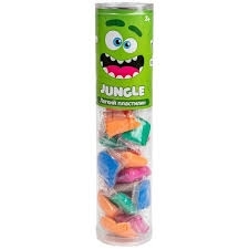 Легкий пластилин, ТМ Crazy Clay, набор "Jungle" max