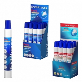 Клей ПВА " Erich Krause " Extra 50мл, пластиковый аппликатор, морозоустойчивый