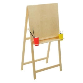 Мольберт тип "Хлопушка" 120*60*65см, планшет 60*60см полка с  2-я подстаканниками Calligrata 4332189