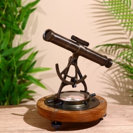 Сувенир 3 в 1 (алидада, компас + телескоп)   9348465