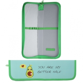 Пенал для кистей " Пчелка " ФК-4 Половинки 2021, L=270, печать на картоне