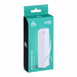Внешний аккумулятор LuazON PB-18, 3600 мАч, USB, 1 А, индикатор зарядки, чёрный   4311097