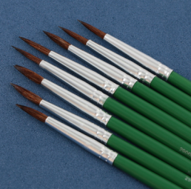 Кисть из волоса пони круглая №2      9355374