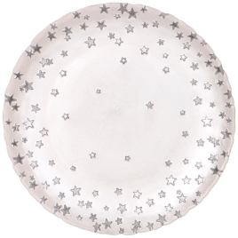 ТАРЕЛКА "STARS" GREY 28 СМ МАЛ.УП.=6ШТ.