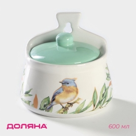 Солонка "Флора и Фауна" 600 мл, 14х10х14 см 7550307