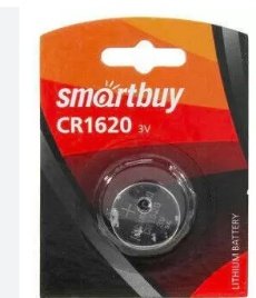 Батарейка Smart Buy Lithium литиевая, CR1620, 1 шт, блистер с европодвесом