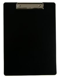 Планшет с зажимом А4 пластик Calligrata 1000мкм черная 6926763