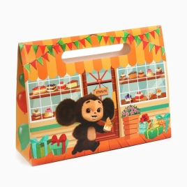 Пакет-коробка, Чебурашка, 40х30х12 см   10359448