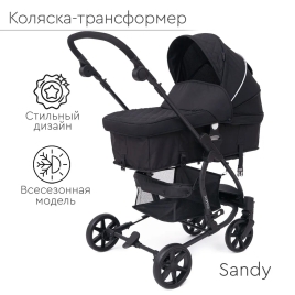 Коляска-трансформер Tomix Sandy 2 в 1 Black