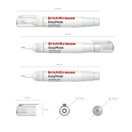 Корректор-ручка 7мл ErichKrause Standard, 7мл 55989