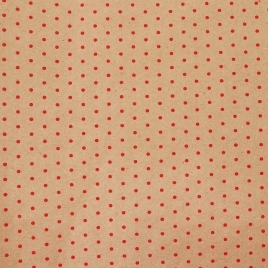 Бумага крафт в рулоне «Горох красный», 0,68 х 7 м   9459132