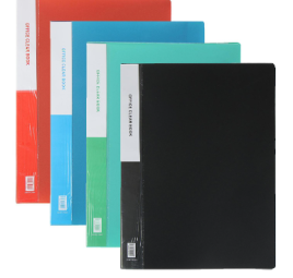 Папка формат А4 с 60 прозрачными файлами МИКС (штрихкод на штуке)     2451629