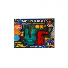 Игрушка Микроскоп "Школа ученого" Собери сам