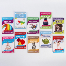 Обучающие карточки для малышей по методике Г. Домана, А6 МИКС 4740756