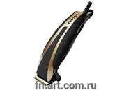 Машинка для стрижки Centek CT-2110 (чёрный/золотой) титановые ножи, прорезиненный корпус