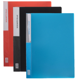 Папка формат А4 с 10 прозрачными файлами МИКС (штрихкод на штуке)     2451625