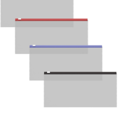 Папка-конверт на молнии ZIP Travel ErichKrause Fizzy Clear с цв молн, микс 50328 4785240