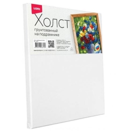 Холст " Lori " 20*30см на подрамнике, хлопок, мелкозернистый, грунтованный