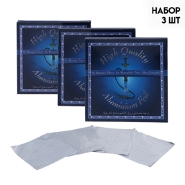 Фольга квадратная, набор из 50 листов с отверстиями, 12.5 х 12.5 см, 3 упаковки   10668128