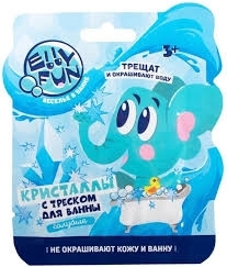 Кристаллы с треском Ellyfun 1 цв в ассортименте 4 вида Шоу-бокс уп20