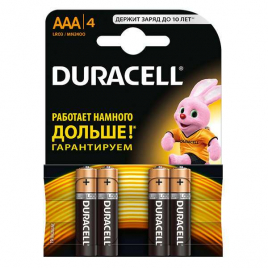 Батарейка Duracell LR03 мизинчиковая уп12