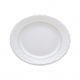 Набор плоских тарелок 21 см Repast Rococo с платин.полос. ( 6 шт)
