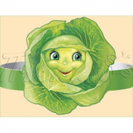 Корона картонная " Империя поздравлений " 450 Капуста