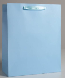 Пакет подарочный «Голубой», 26 х 32 х 12  см   5047668