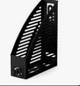 Лоток " Erich Krause " вертикальный 90мм Classic, черный, сборный