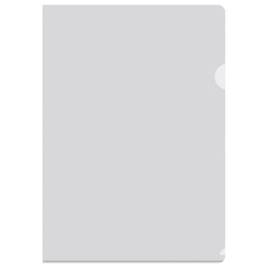 Папка-уголок " KWELT " А4 бесцветная, пластик 0,18мм, плотная, прозрачная