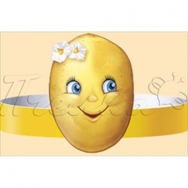 Корона картонная " Империя поздравлений " 450 Картофель