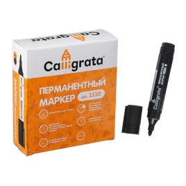 Маркер перманентный 4.0 мм черный CALLIGRATA 1110 1280361