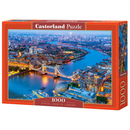 Пазлы " Castor Land " 1000элементов Вечерний Лондон, 68*47см, картонная упаковка 35*25*5см