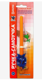ручка-самоучка тренажер для левшей микс  АС-1728 1075859