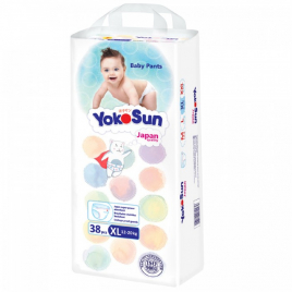 Трусики YokoSun Comfort XL (12-20кг) №38 уп4