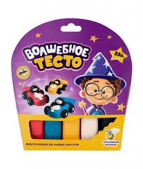 Тесто для лепки «Волшебное тесто» 250 гр. "Тачки"