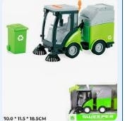 Машина на бат. WY680B Уборочная свет, звук в кор.