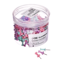 Кнопки силовые пастельные 300 штук в банке    10766901