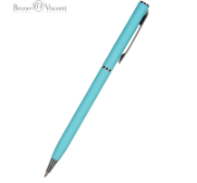Ручка шариковая автоматическая " Bruno Visconti " Palermo синяя 0,7мм, толщина письма 0,5мм, поворот