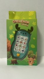 Телефон оленёнок муз. ( 4792