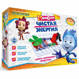 Электронный конструктор ЗНАТОК "Фиксики "Чистая энергия ZP-70827 (525-131)