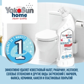 Гель - концентрат для чистки унитазов YokoSun, 750 мл уп12