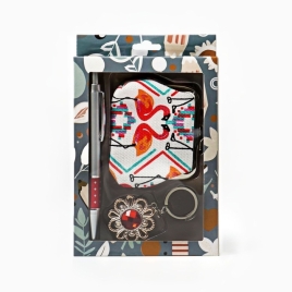 Набор подарочный 3в1 (ручка, кошелек, брелок)   5092216