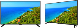 43_LED телевизор Centek CT-8743 SMART, FullHD, Wi-Fi, Bluetooth, HDMIx3, USBx2, DVB-T/T2 Яндекс ТВ