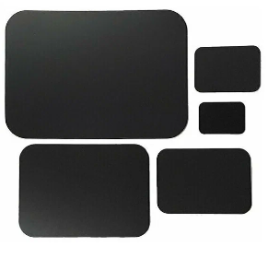 Табличка А6 для нанесения надписей меловым маркером, черная