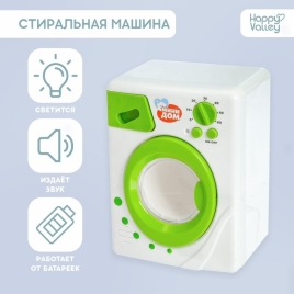 Стиральная машина, световые эффекты, барабан вращается SL-01459   3324639