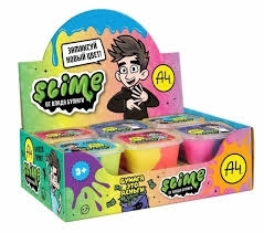 Слайм шоу-бокс Slime HERO Аниме герой в ассортименте, 12 шт ШБ