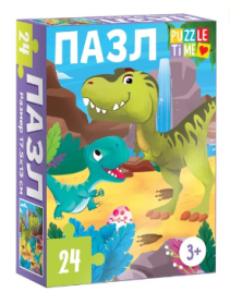 Пазл "Динозаврики", 24 элемента 7005848